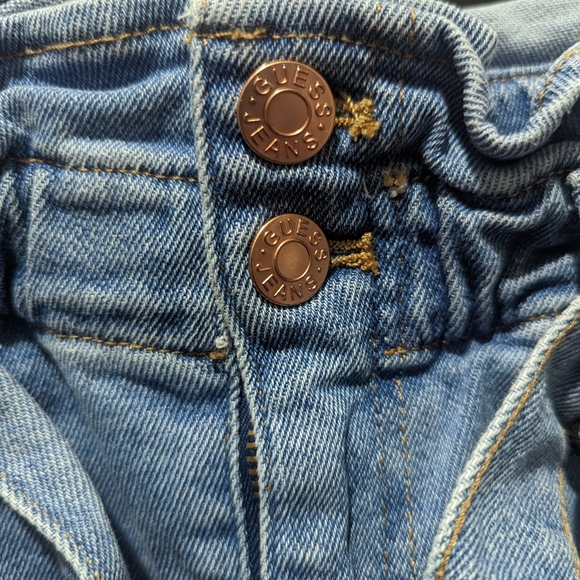 Guess Kady Paperbag High Waisted Shorts - Picture 6 of 6